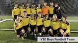 Y10 Boys Football Team