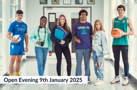 Gosforth Academy Sixth Form Open Evening 9th January 2025