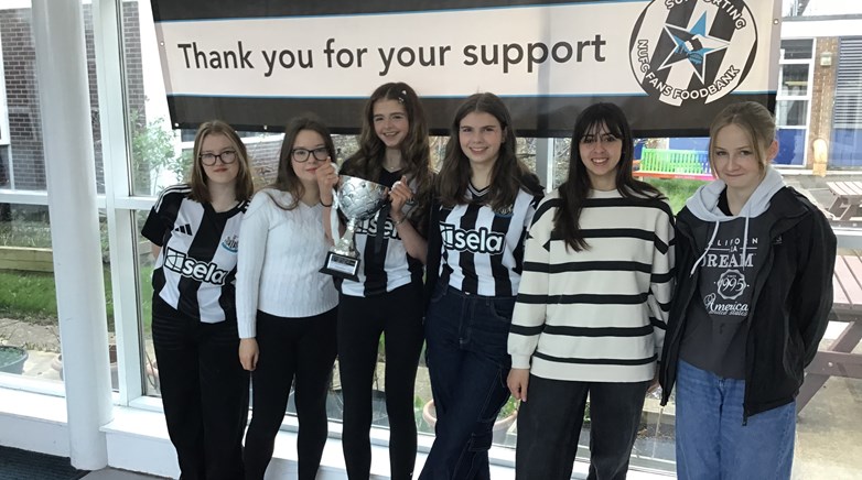 Black and white day at Gosforth Academy 