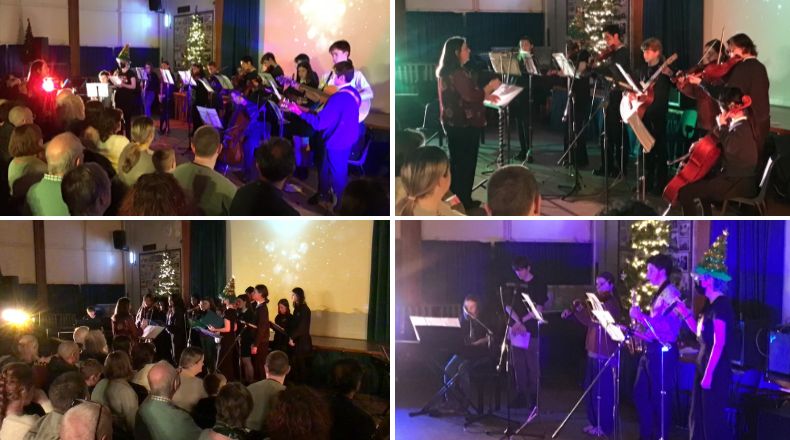 Gosforth Academy Students spread festive cheer