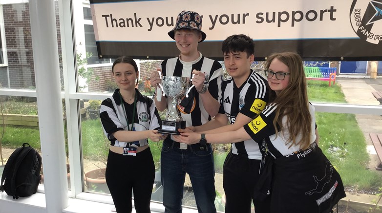 Black and white day at Gosforth Academy 