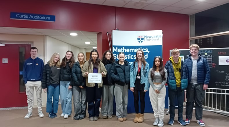 Gosforth Academy Sixth Form students attend lecture at Newcastle University