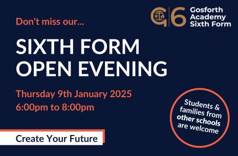 Gosforth Academy Sixth Form Open Evening 