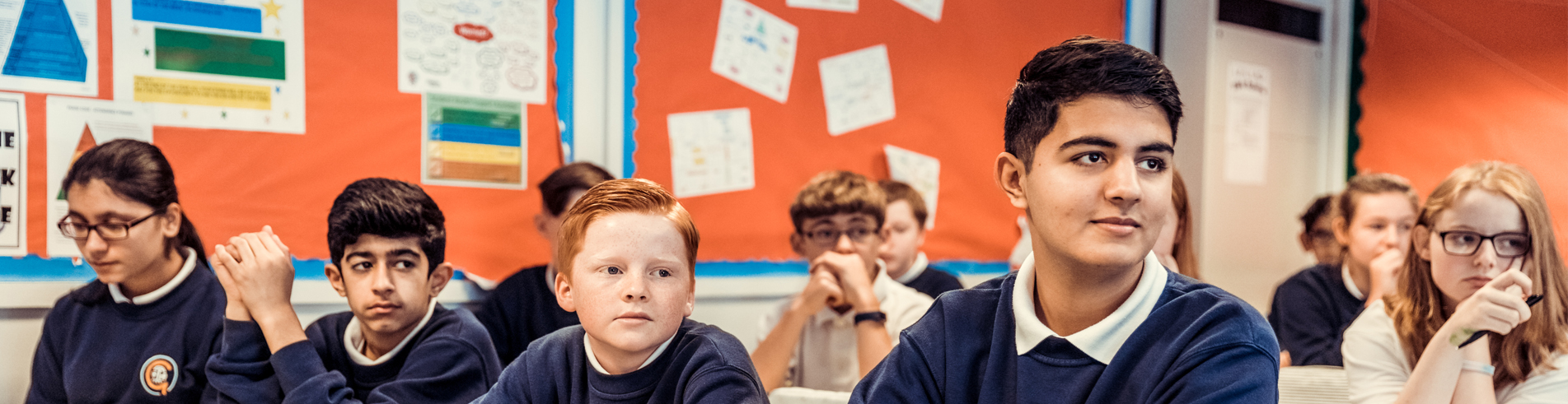 Children in Gosforth Academy Classroom