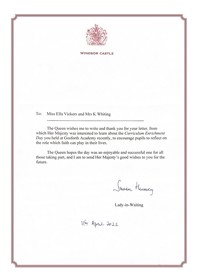 Letter from the queen V2