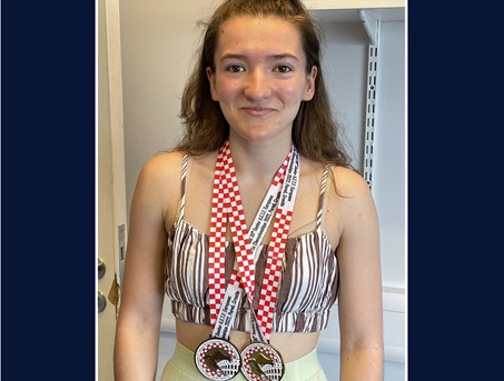 Laura Burtle Medals Cropped